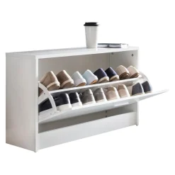 MID.YOU Schuhbank Split weiss Clearance