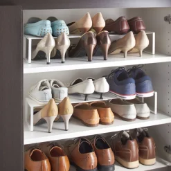 Yamazaki Schuhregal Line weiss New