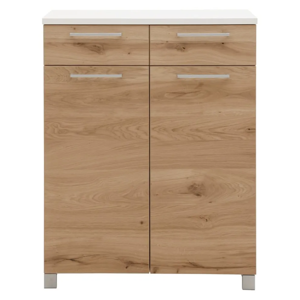 Dieter Knoll Schuhschrank Andalo eichefarbig, weiss Discount