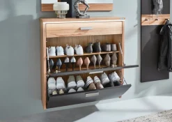 Dieter Knoll Schuhschrank Arco buchefarbig, dunkelbraun Best