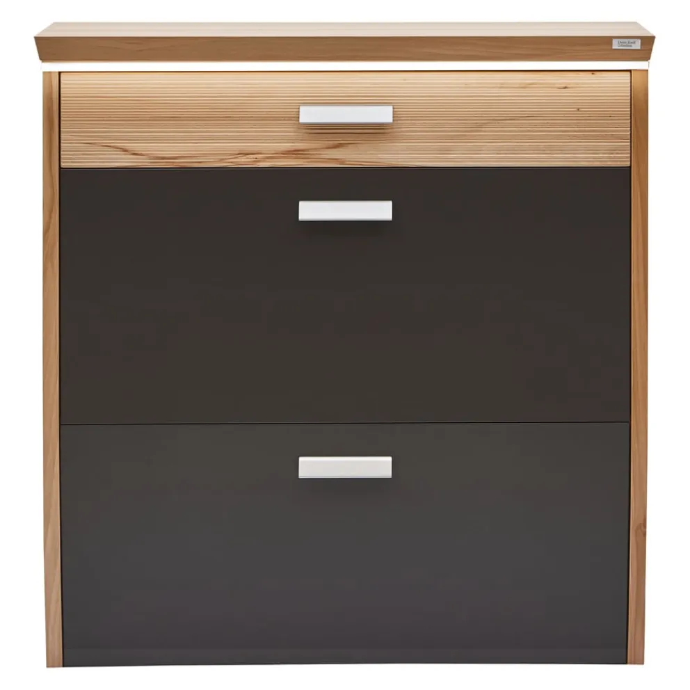 Dieter Knoll Schuhschrank Arco buchefarbig, dunkelbraun Best