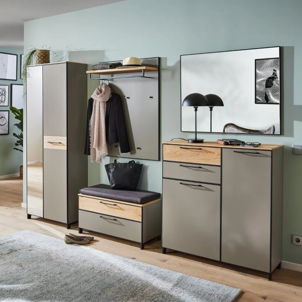 Dieter Knoll Schuhschrank Cando Fango, eichefarbig Clearance