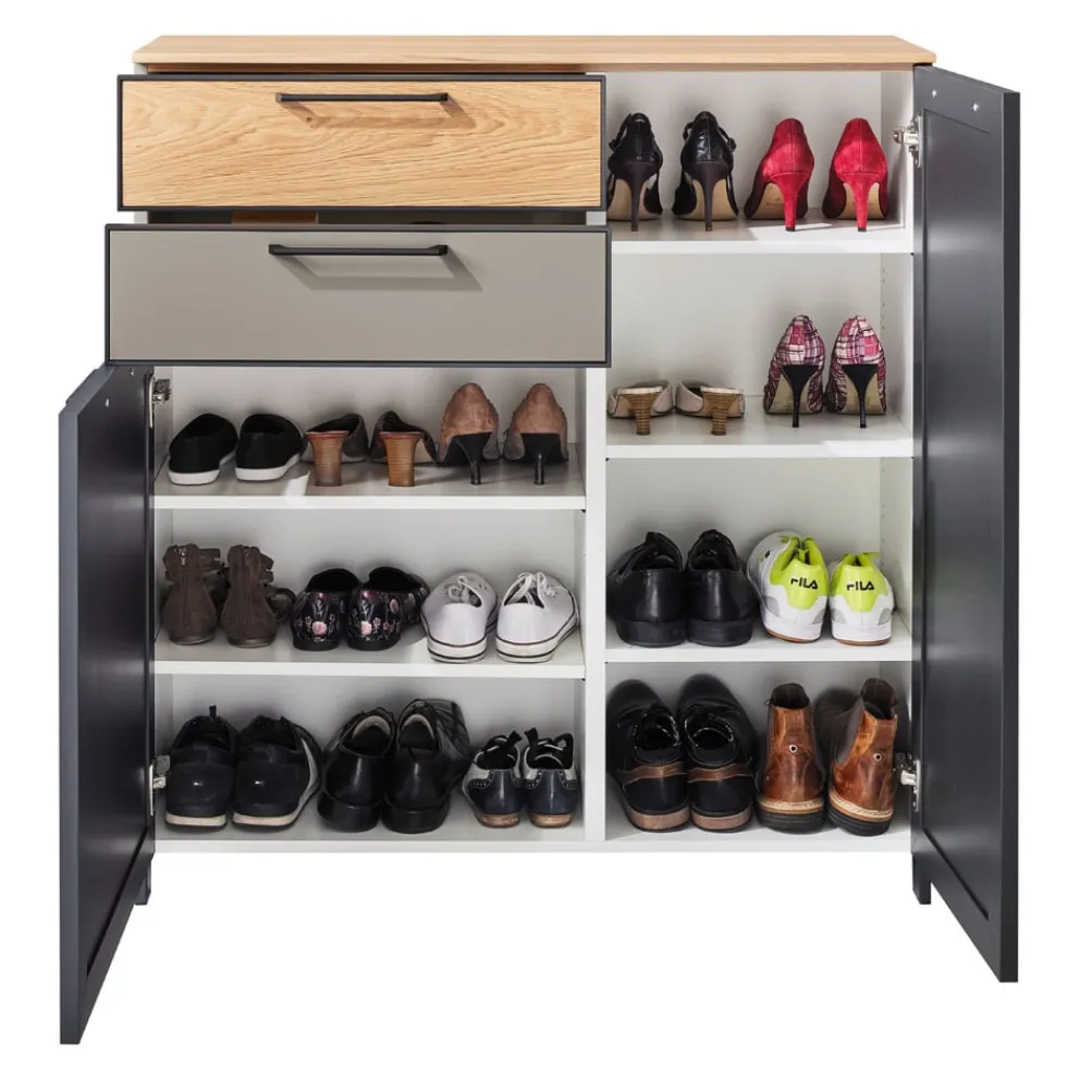 Dieter Knoll Schuhschrank Cando Fango, eichefarbig Clearance