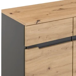 Voleo Schuhschrank Detroit eichefarbig, graphitgrau Online