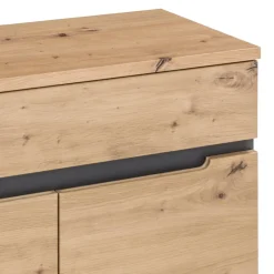 Voleo Schuhschrank Detroit eichefarbig, graphitgrau Online