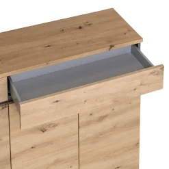 Voleo Schuhschrank Detroit eichefarbig, graphitgrau Online