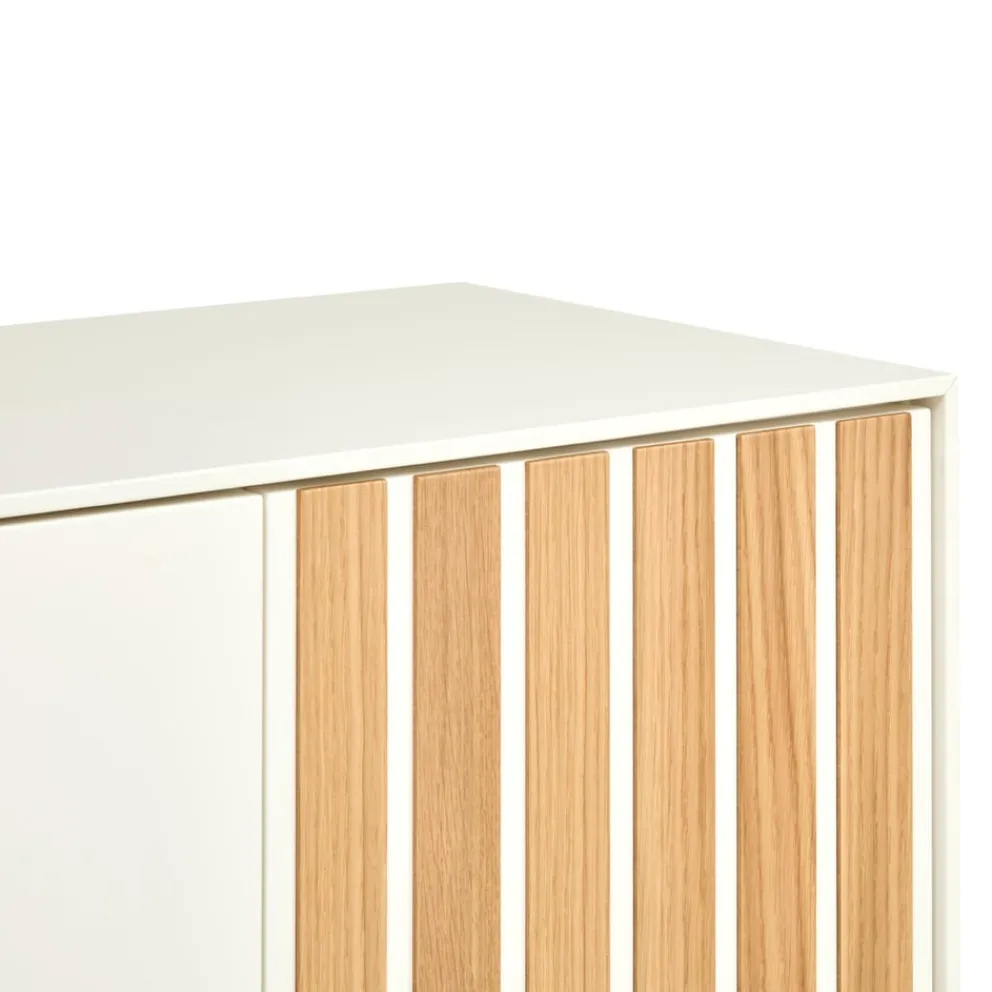 Edition Schuhschrank ENYO eichefarbig, weiss Best