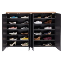 Voleo Schuhschrank Idea anthrazit, eichefarbig Best