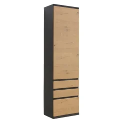 Invivus Schuhschrank Infinity_506 Asteiche, graphitschwarz Hot