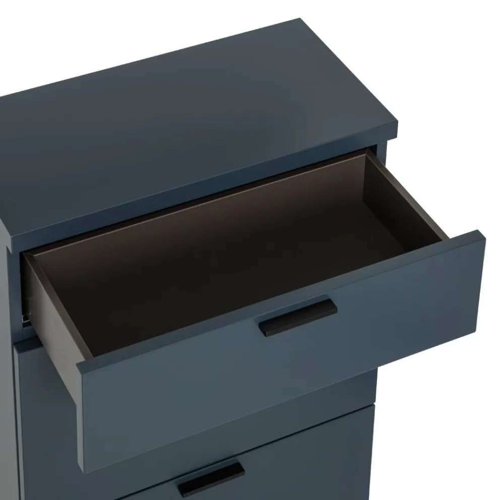 Invivus Schuhschrank Interno Atlantikblau, schwarz Outlet