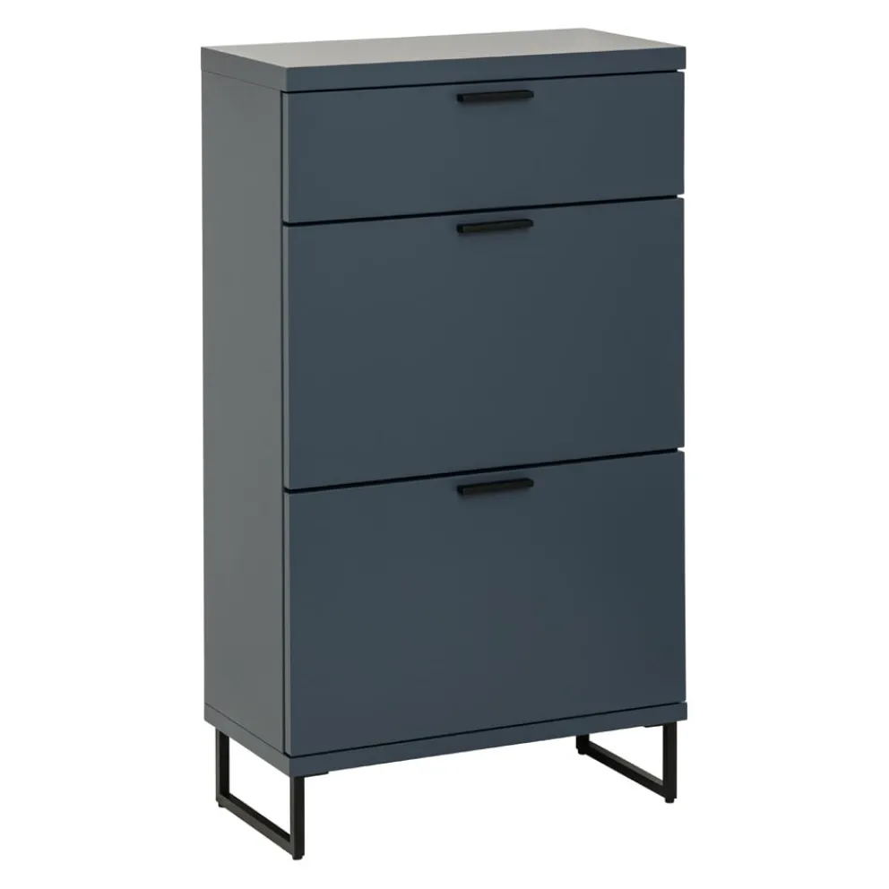 Invivus Schuhschrank Interno Atlantikblau, schwarz Outlet