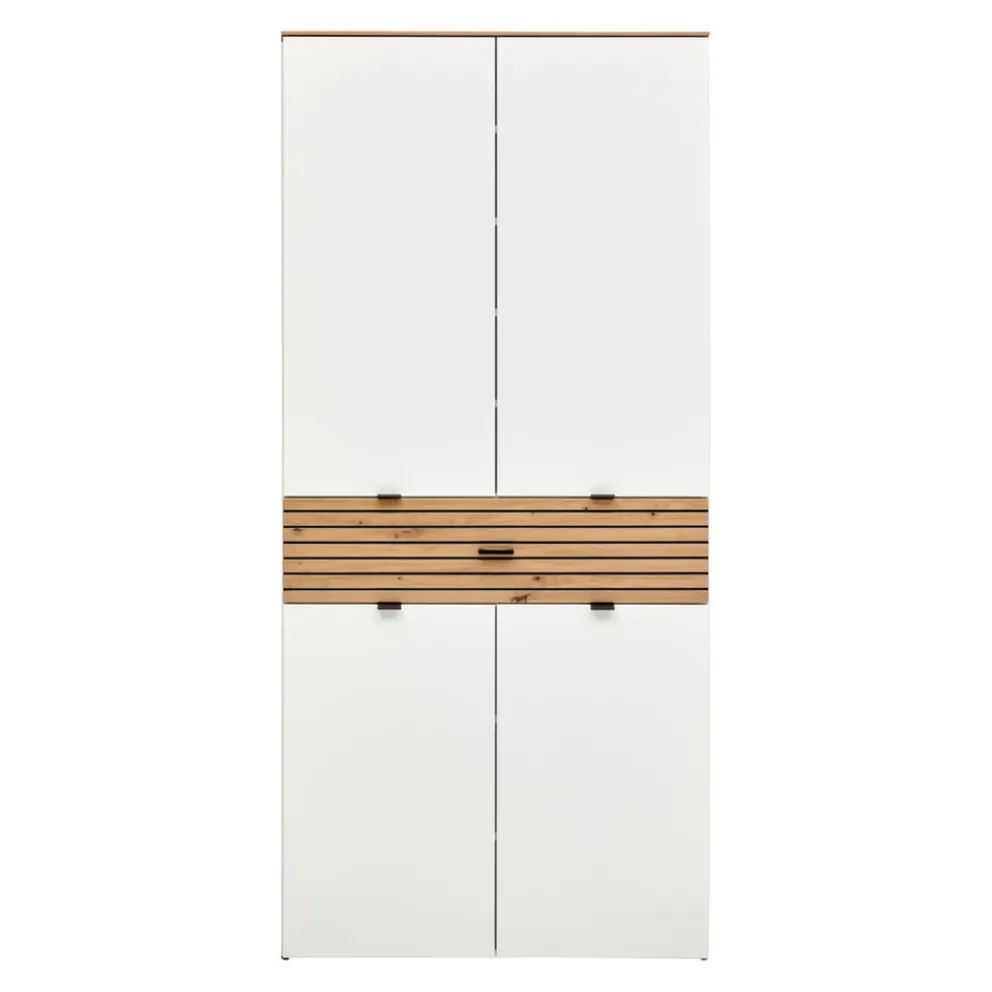 Voleo Schuhschrank Laura eichefarbig, weiss Best