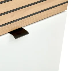 Voleo Schuhschrank Laura eichefarbig, weiss Best