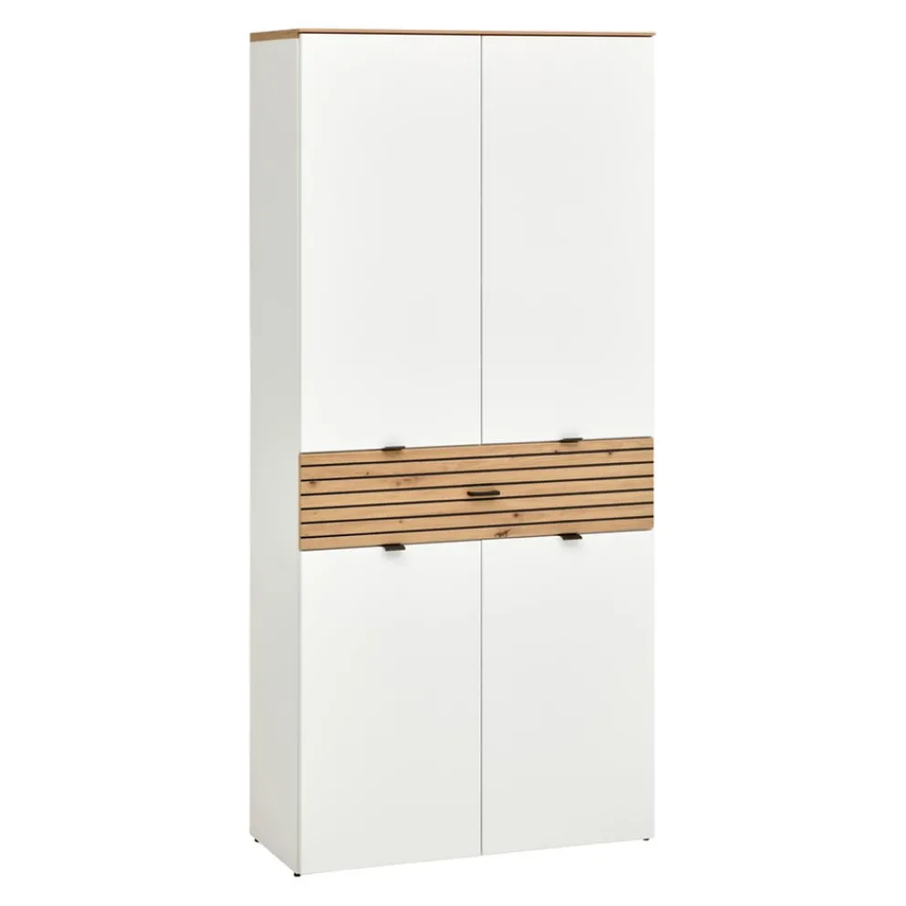 Voleo Schuhschrank Laura eichefarbig, weiss Best