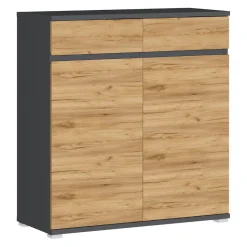 Xora Schuhschrank Lilo anthrazit, eichefarbig Online