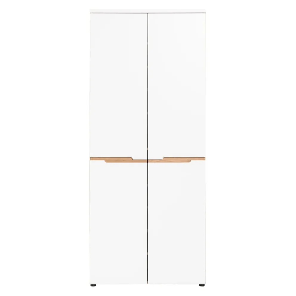 Novel Schuhschrank Memphis eichefarbig, weiss Outlet
