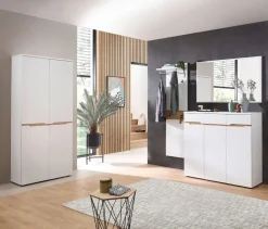 Novel Schuhschrank Memphis eichefarbig, weiss Outlet