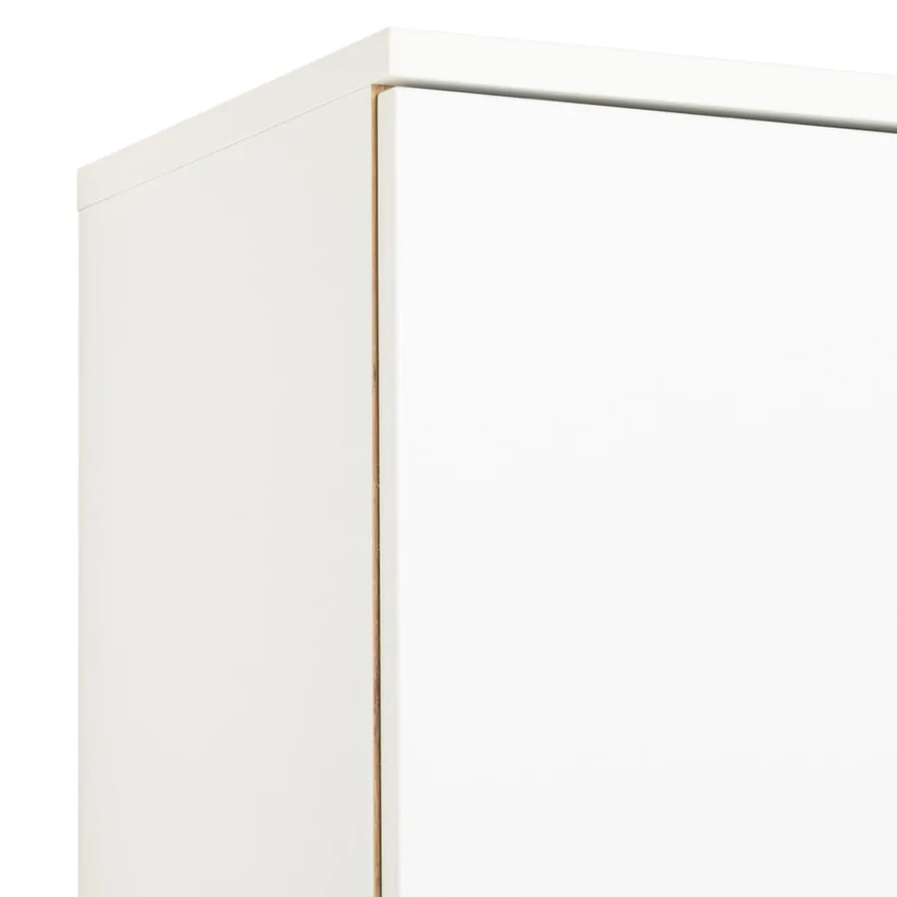 Novel Schuhschrank Memphis eichefarbig, weiss Outlet