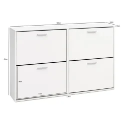 MID.YOU Schuhschrank Modern weiss Online