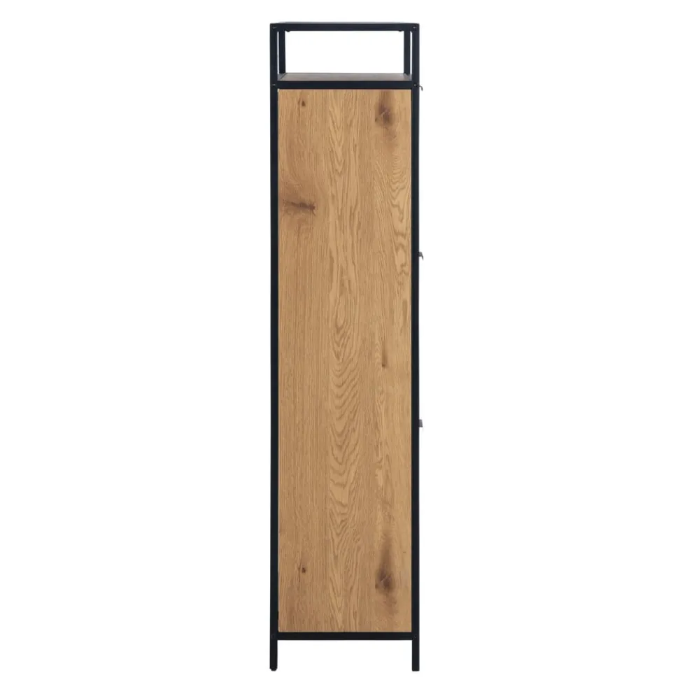 MID.YOU Schuhschrank Seaford wildeichefarbig Discount
