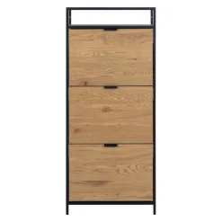 MID.YOU Schuhschrank Seaford wildeichefarbig Discount