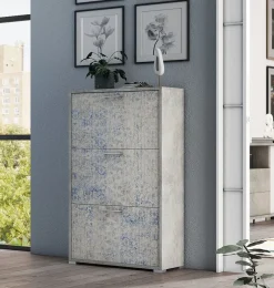 Sikelia Schuhschrank Shoe betongrau Outlet