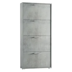 Sikelia Schuhschrank Shoe betongrau New