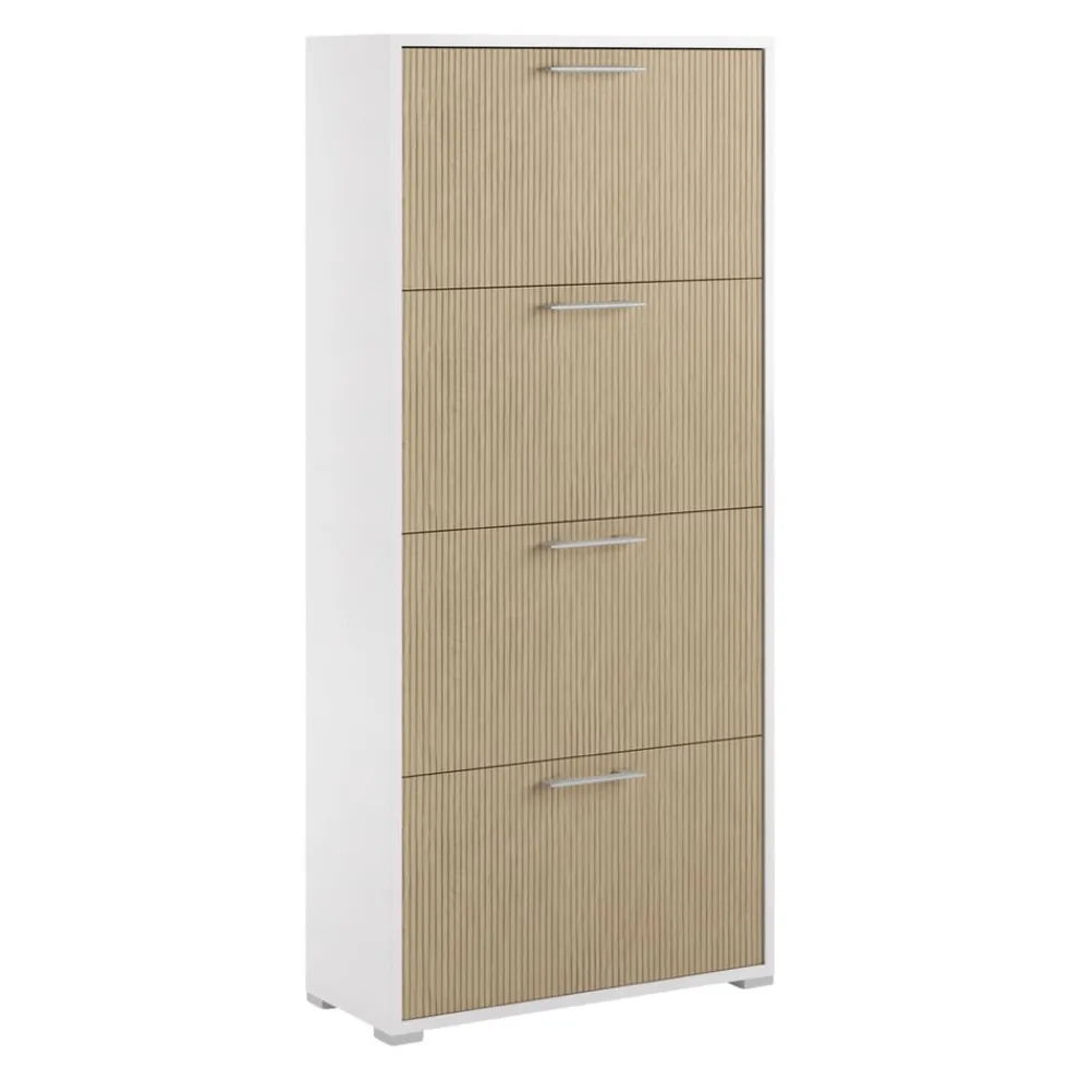 Sikelia Schuhschrank Shoe weiss Outlet