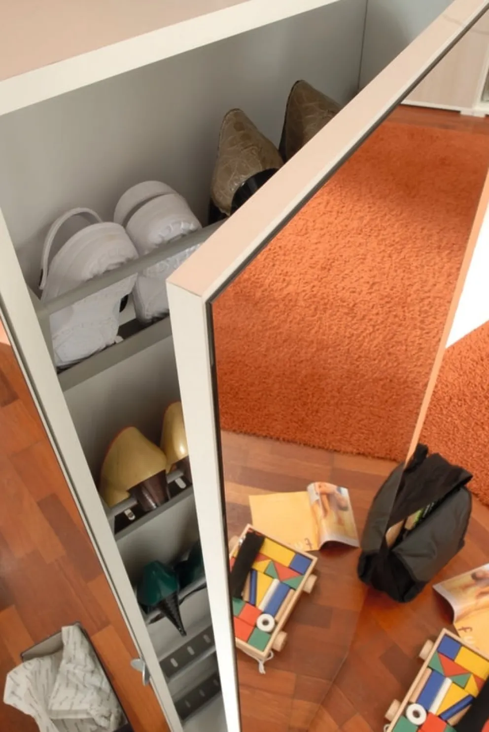 Sikelia Schuhschrank Shoe transparent, weiss Hot