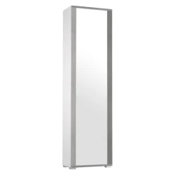 Sikelia Schuhschrank Shoe betongrau, weiss Sale