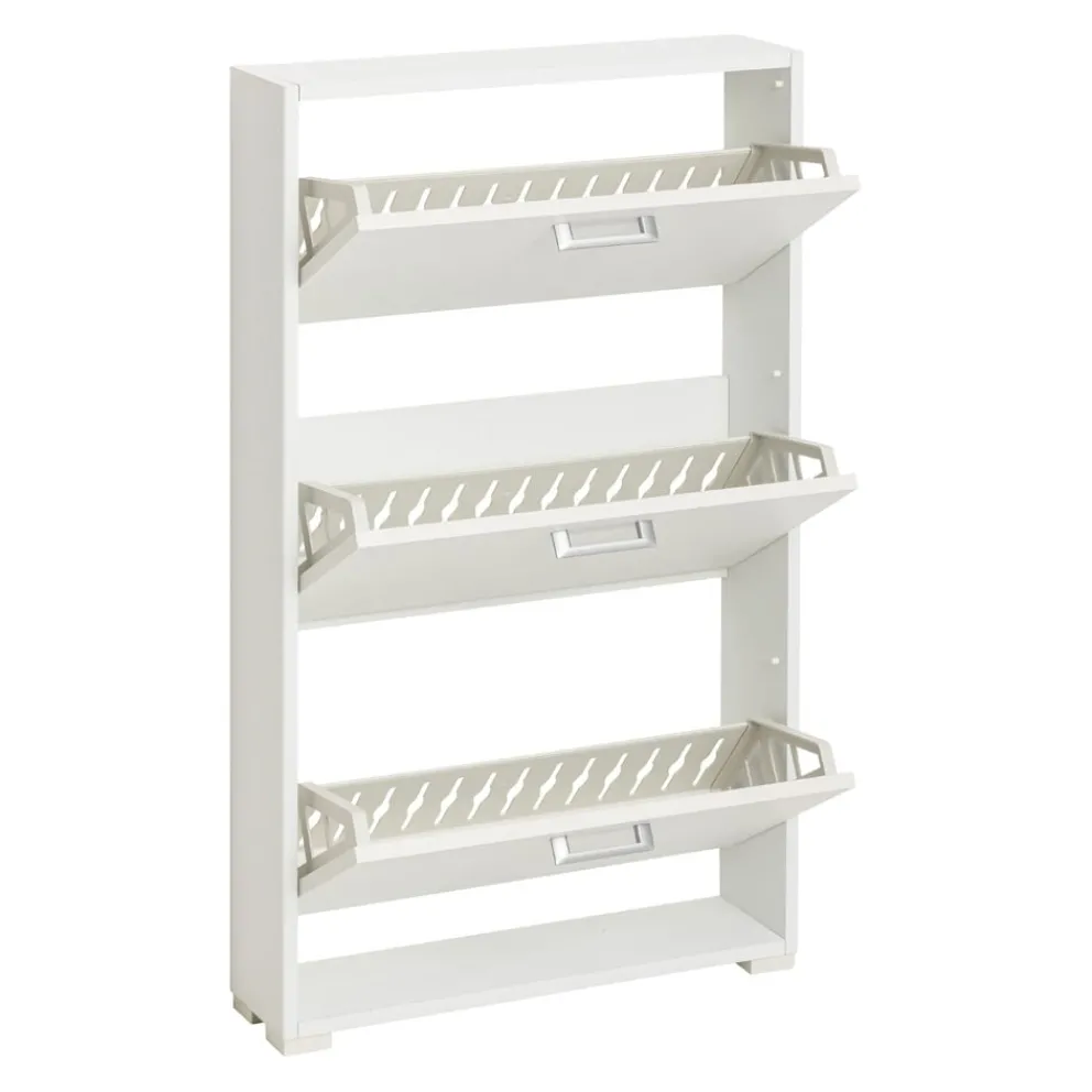 Sikelia Schuhschrank Shoe weiss