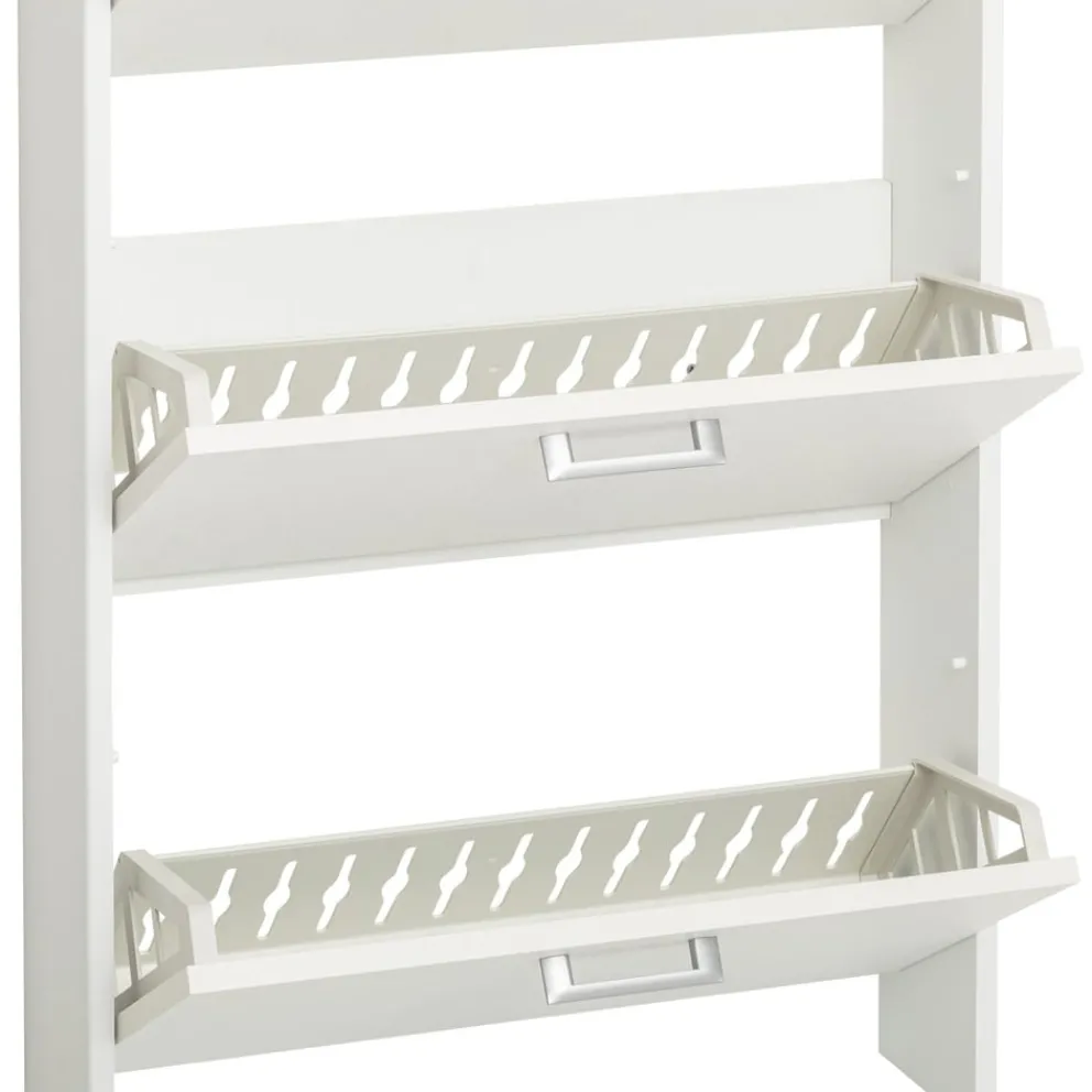 Sikelia Schuhschrank Shoe weiss