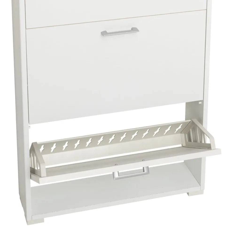 Sikelia Schuhschrank Shoe weiss