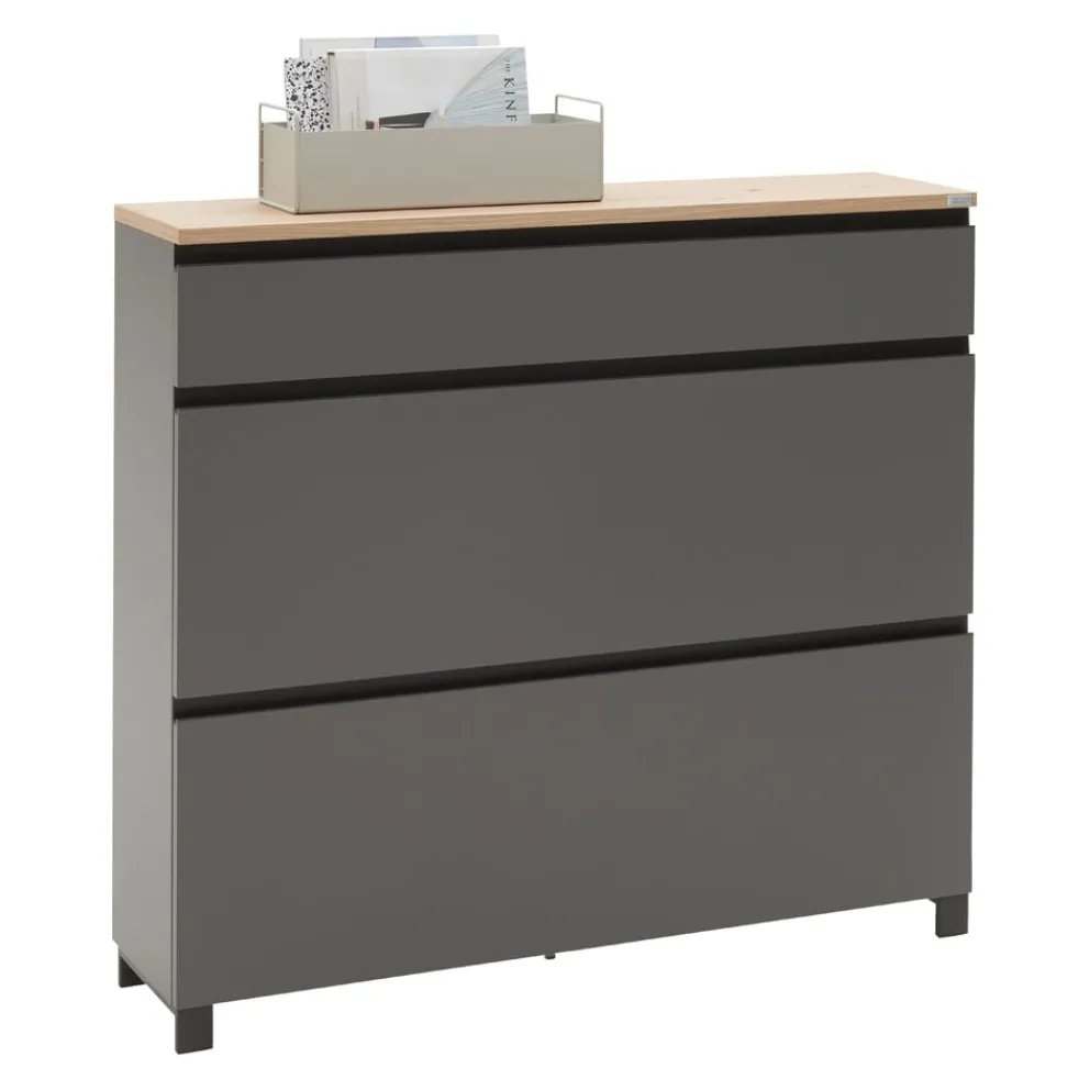 Dieter Knoll Schuhschrank Sorrent grau Best