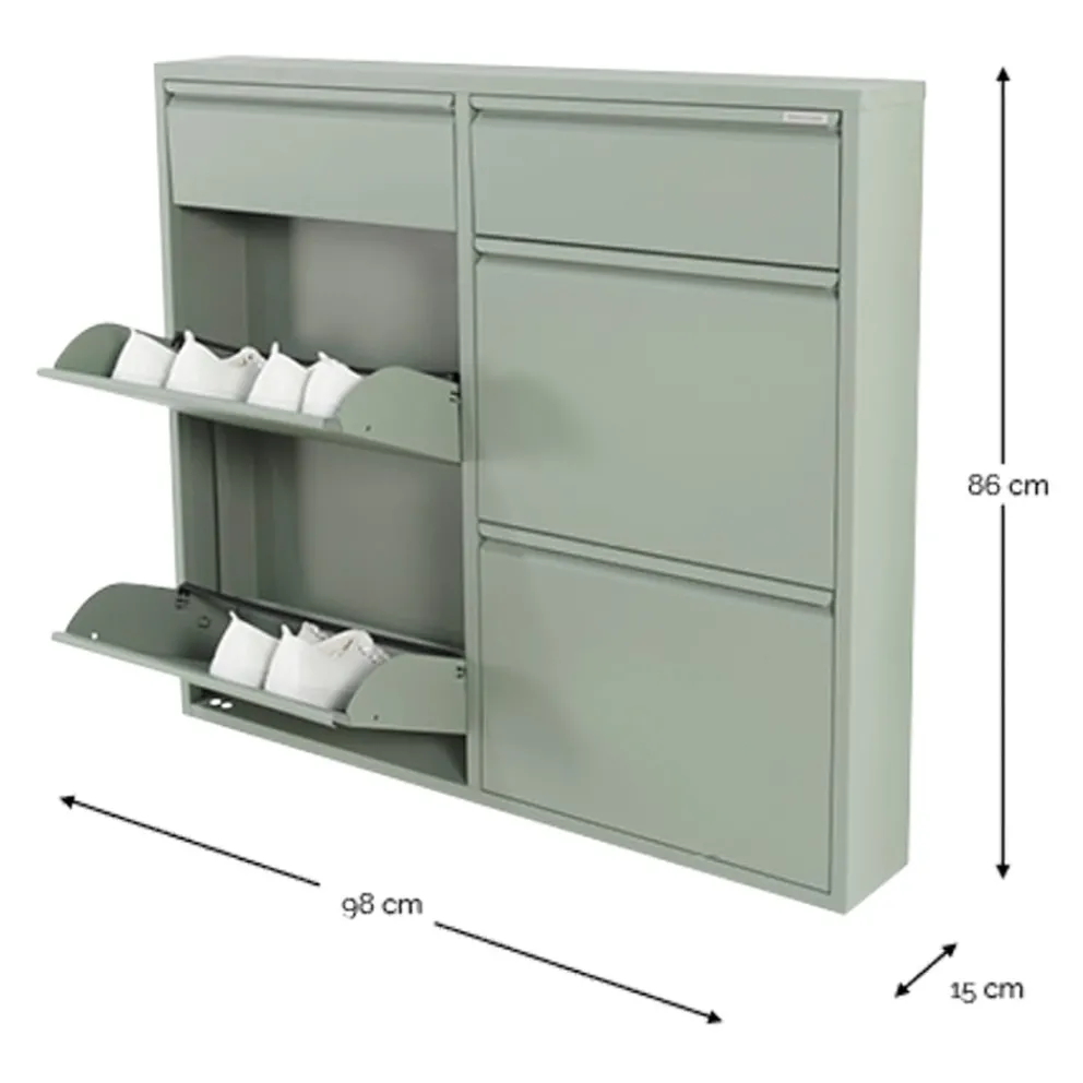 Spinder Design Schuhschrank TAFF blassgrün Online
