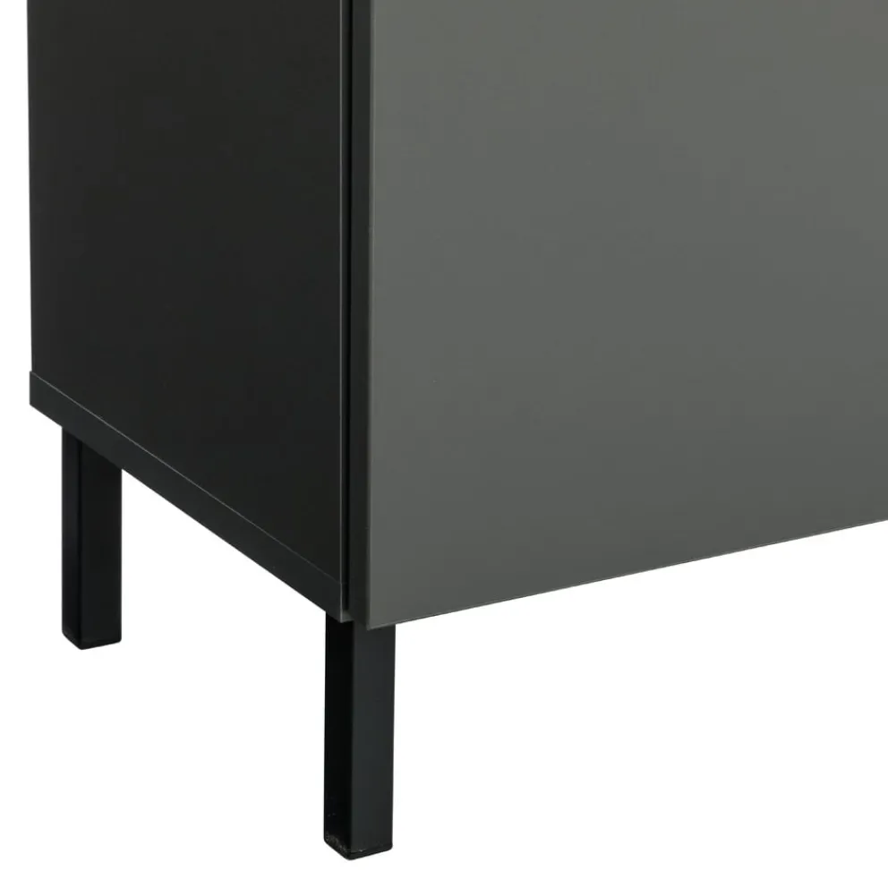 Johann Jakob Schuhschrank Tirana graphit, schwarz Sale