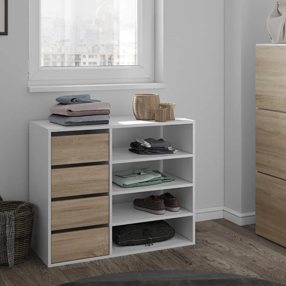 Temahome Schuhschrank Tom weiss Clearance