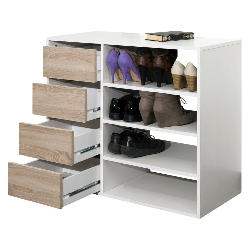 Temahome Schuhschrank Tom weiss Clearance