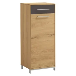 Novel Schuhschrank Vedo anthrazit, eichefarbig Outlet