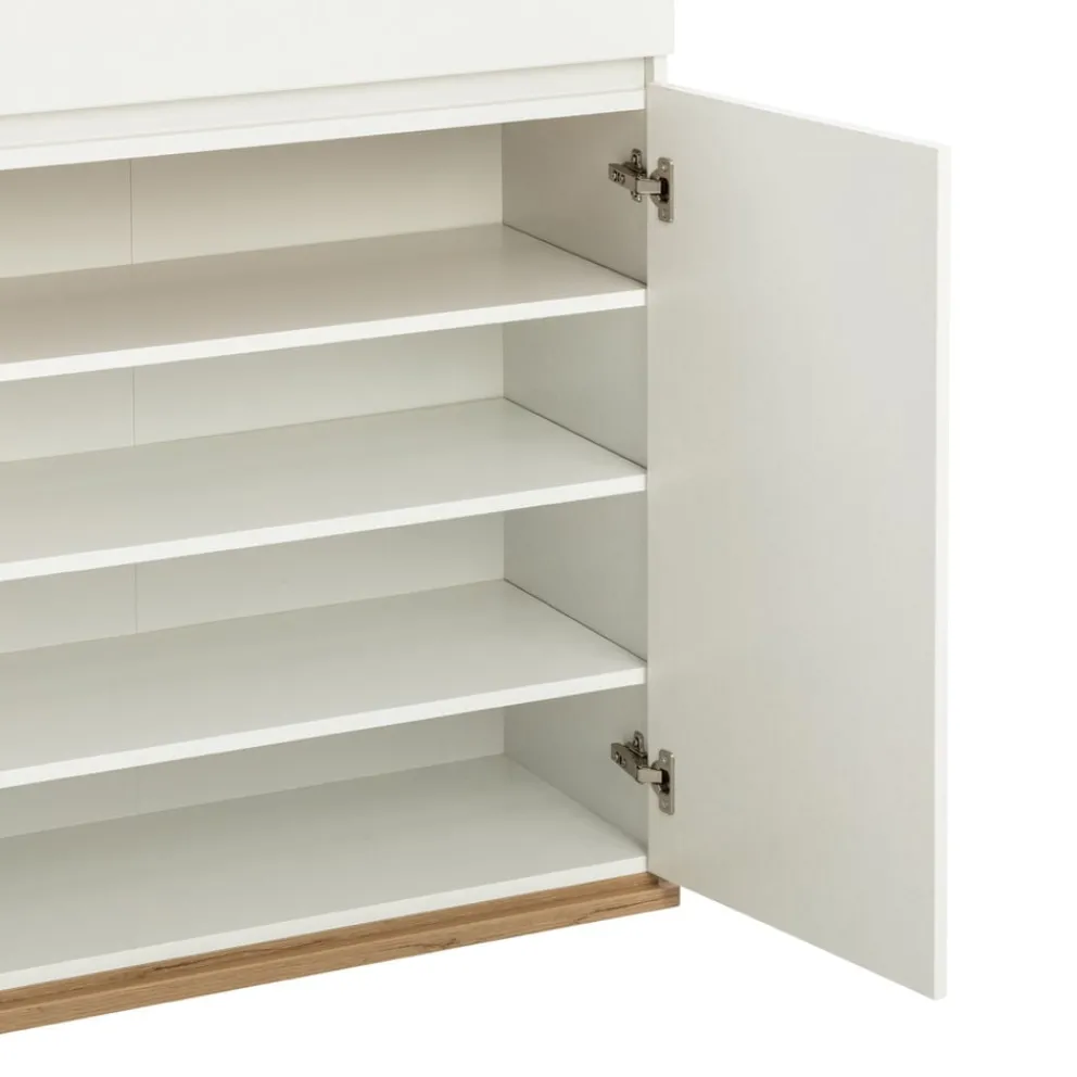 Xora Schuhschrank Yamael eichefarbig, weiss Sale