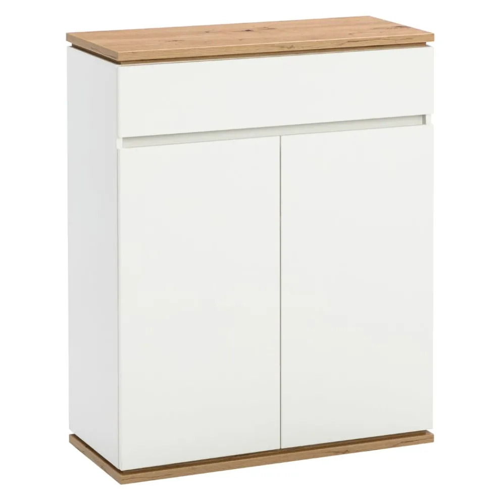 Xora Schuhschrank Yamael eichefarbig, weiss Sale