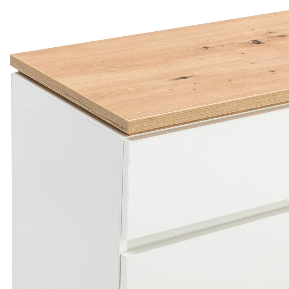 Xora Schuhschrank Yamael eichefarbig, weiss Sale