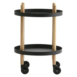 Normann Copenhagen Servierwagen Block eschefarbig, schwarz Clearance