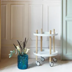 Normann Copenhagen Servierwagen Block eschefarbig, schwarz Clearance