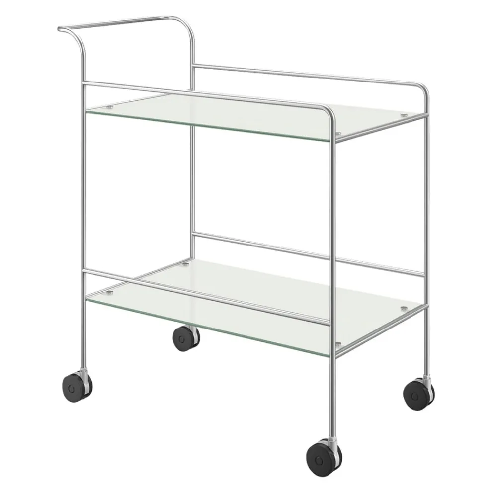 ZACK Servierwagen Mecor chromfarbig New