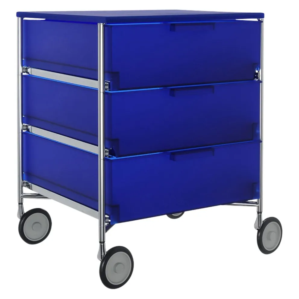 KARTELL Servierwagen Mobil L2 / kobaltblau Discount