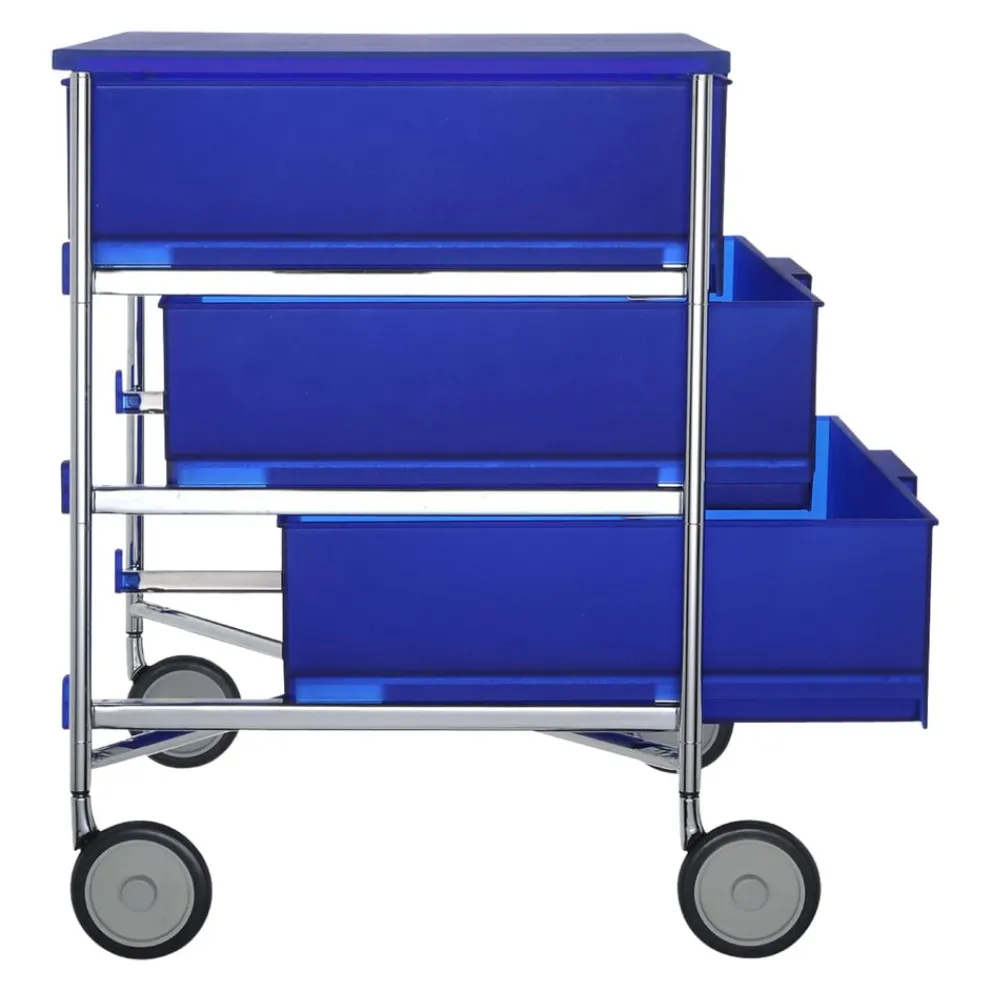 KARTELL Servierwagen Mobil L2 / kobaltblau Discount