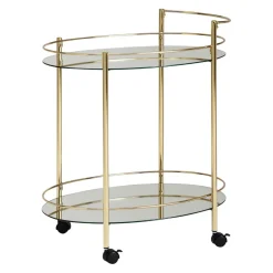 MID.YOU Servierwagen Oval gold Outlet