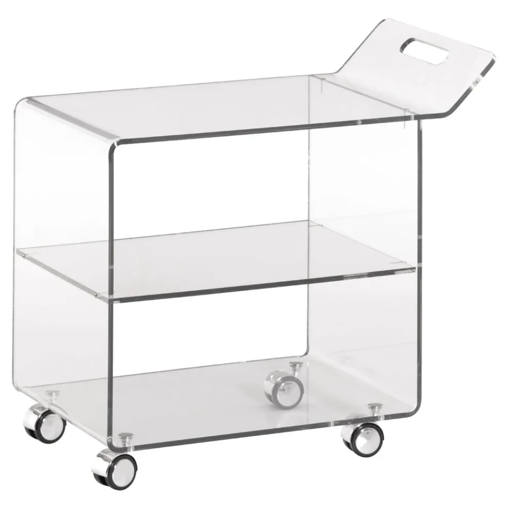 Johann Jakob Servierwagen Plexi transparent Outlet