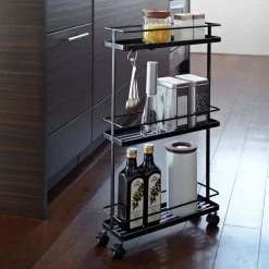 Yamazaki Servierwagen Tower schwarz Online